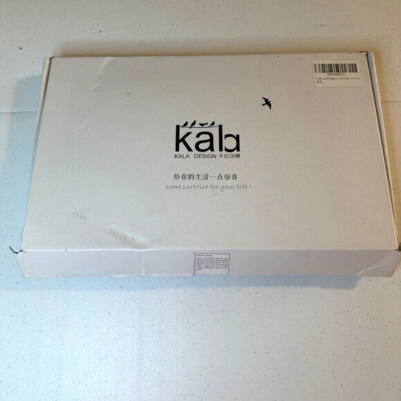 Small metal wall art Tie key scarf towel umbrella leash rack holder 5 hooks - Picture 9 of 13